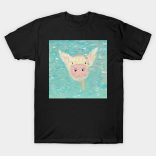 Swimming Pig T-Shirt